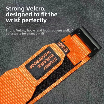 Garmin Fenix 7/6 és Forerunner 945/955 acél szíj mágneses csattal, 22–26 mm interfész, sportos stílus