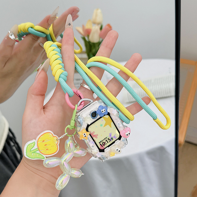 Pleteni najlonski remen za Little Genius pametni sat: kompatibilan s Z11/Z10/Z9/Z8/Z7S/Z6A/Z5/Q1A; modni stil; prilagodljive veličine sučelja; bez kopče