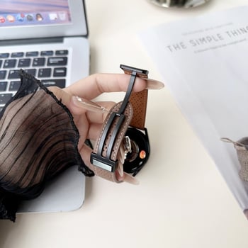 Brățară pentru smartwatch: piele naturală, încuietoare magnetică, lățimi 18/20/22 mm, compatibilă cu Huawei GT5/GT43 și ceasuri Honor