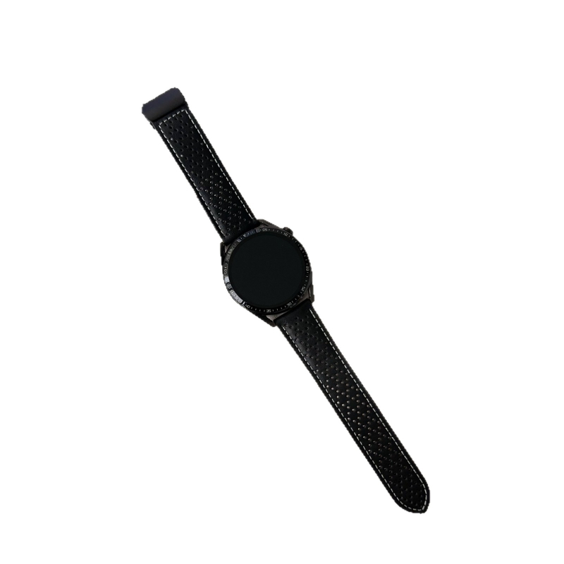 Brățară pentru smartwatch: piele naturală, încuietoare magnetică, lățimi 18/20/22 mm, compatibilă cu Huawei GT5/GT43 și ceasuri Honor