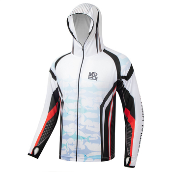 Elpojošs makšķerēšanas apģērba komplekts — ātra žūšana, UV aizsardzība, sintētisko šķiedru maisījums, svītrainais raksts, unisex