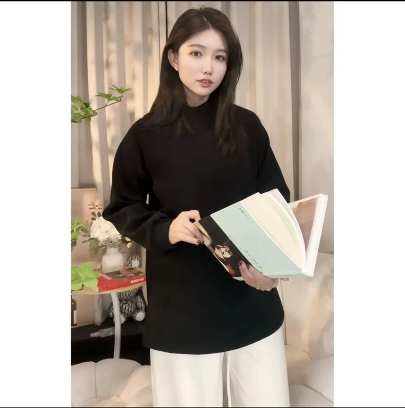 Heart and God γυναικείο πουλόβερ με Raglan μανίκια, στρογγυλό λαιμό, μεσαίου μήκους De Velvet ύφασμα, 50–70% ινών κυτταρίνης αναγεννημένων, ακρυλικό <30%