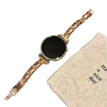 Buccellati-stiilis metallist käevõru Huawei GT4/GT5 – 14 mm liides, nupuga klamber, Huawei-ühilduv, väljaanne 2025.