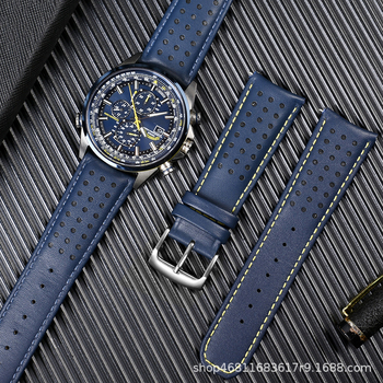 Nahkrihm kellale AT8020-03L JY8085 | Naturaalne nahk | 2024 suve väljaanne | Äri, minimalistlik, mitmekülgne, sportlik stiil