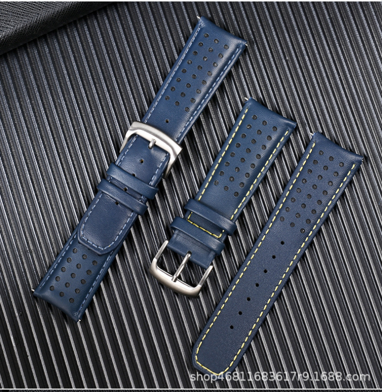 Nahkrihm kellale AT8020-03L JY8085 | Naturaalne nahk | 2024 suve väljaanne | Äri, minimalistlik, mitmekülgne, sportlik stiil