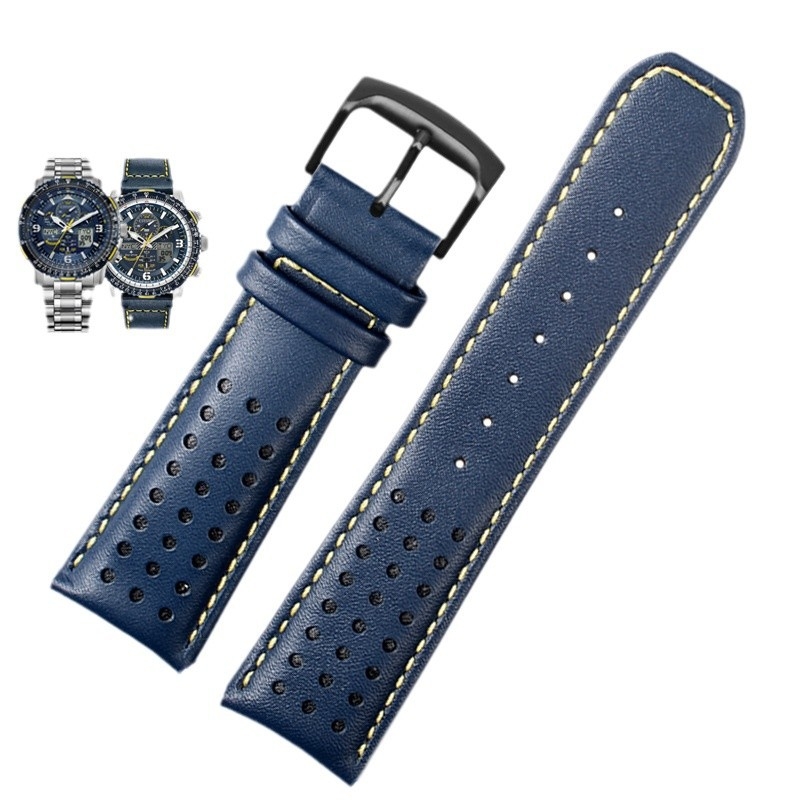 Nahkrihm kellale AT8020-03L JY8085 | Naturaalne nahk | 2024 suve väljaanne | Äri, minimalistlik, mitmekülgne, sportlik stiil