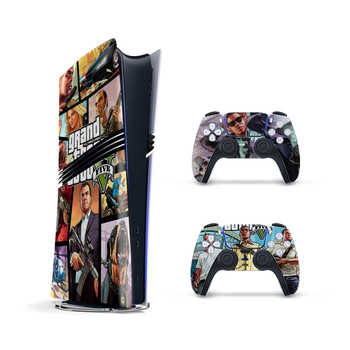 Скин за конзола PS5 Pro (Съвместим с PS5 Pro, Матово филмово покритие, Дебелина 0.2 мм, Персонализирано според чертежи)