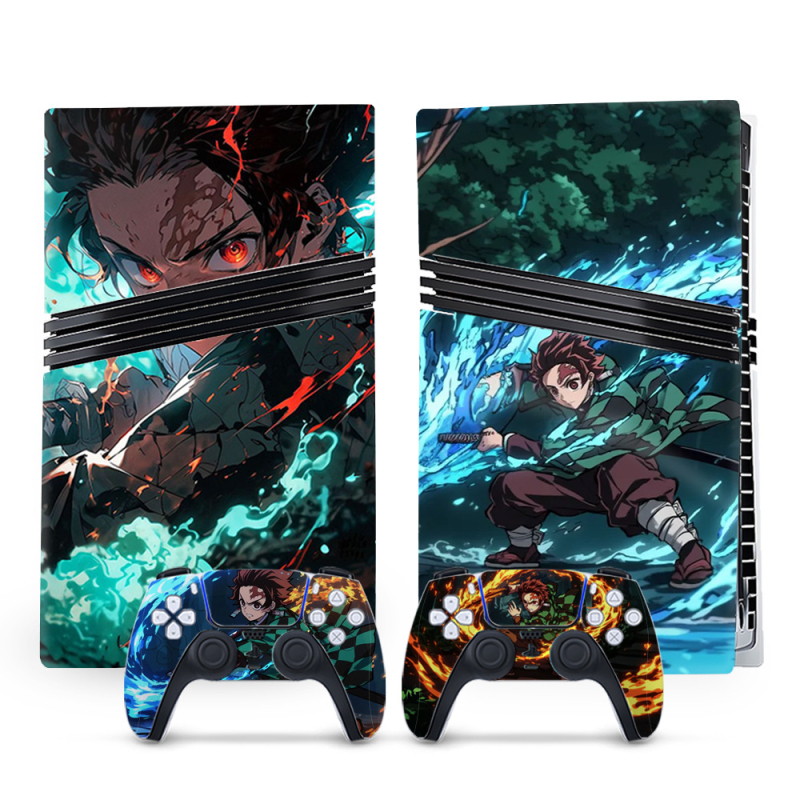 Скин за конзола PS5 Pro (Съвместим с PS5 Pro, Матово филмово покритие, Дебелина 0.2 мм, Персонализирано според чертежи)