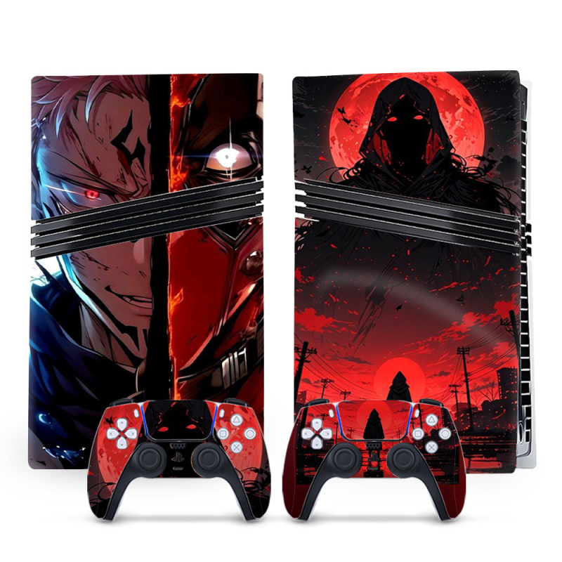 Скин за конзола PS5 Pro (Съвместим с PS5 Pro, Матово филмово покритие, Дебелина 0.2 мм, Персонализирано според чертежи)