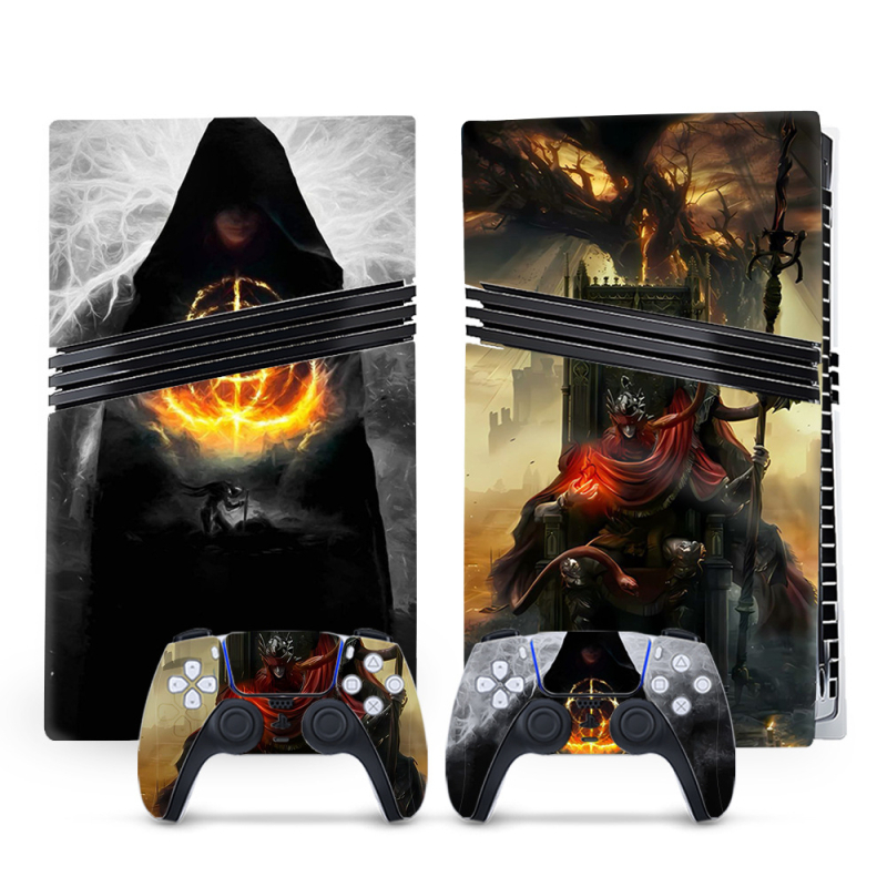 Скин за конзола PS5 Pro (Съвместим с PS5 Pro, Матово филмово покритие, Дебелина 0.2 мм, Персонализирано според чертежи)