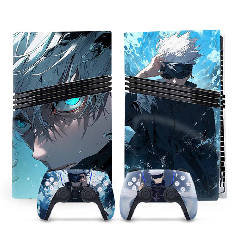 Скин за конзола PS5 Pro (Съвместим с PS5 Pro, Матово филмово покритие, Дебелина 0.2 мм, Персонализирано според чертежи)