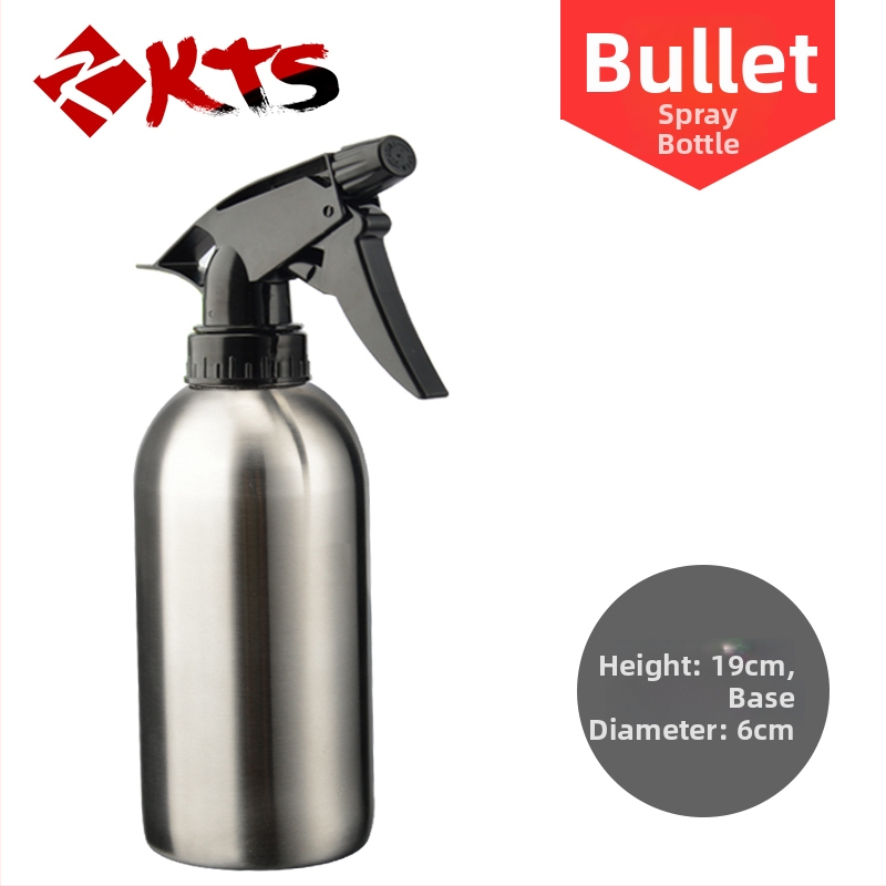 304 nerūdijančio plieno purškimo buteliukas laistymui, plaukų priežiūrai ir drėkinimui – kompaktiškas purkštuvas