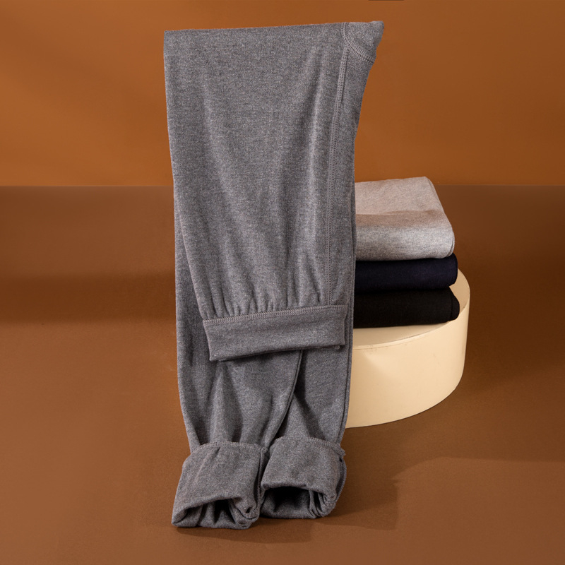 Muške duge hlače od pamuka, tople, jednovrstne