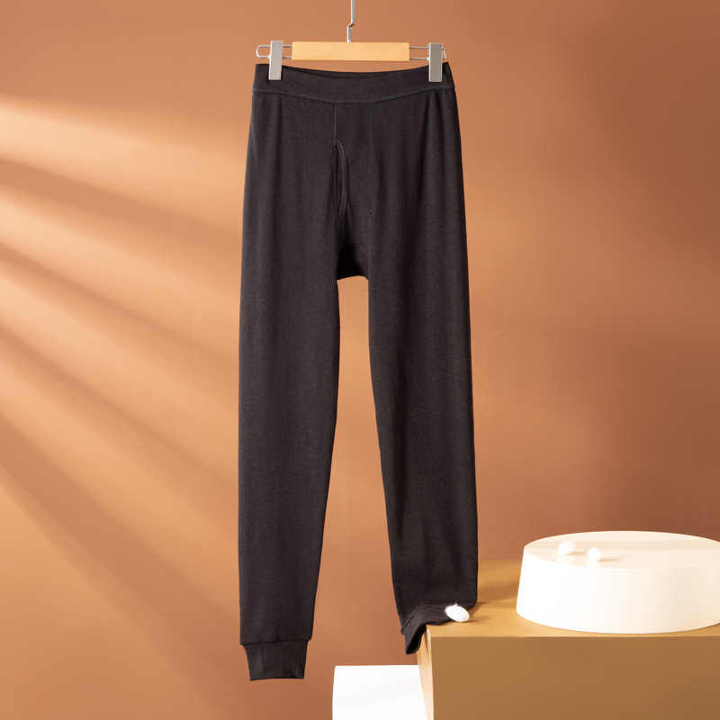 Muške duge hlače od pamuka, tople, jednovrstne