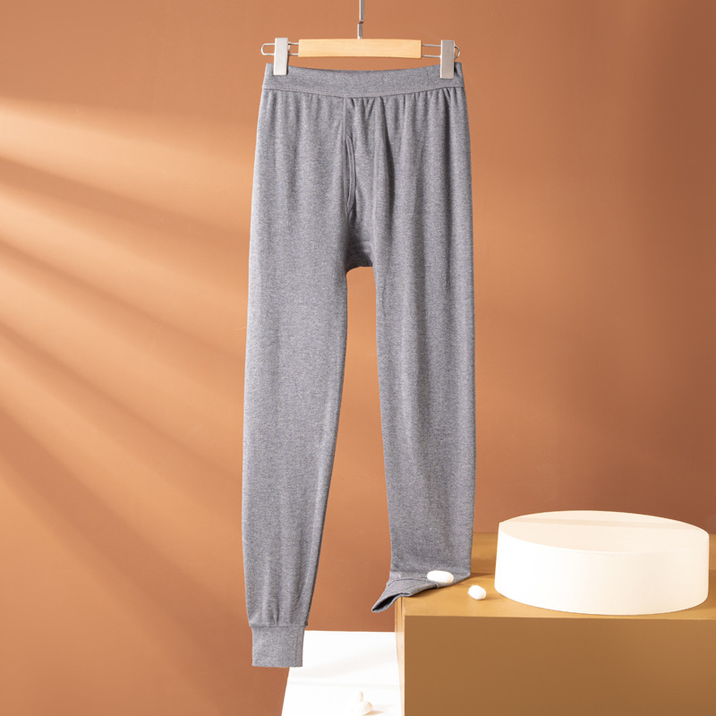 Muške duge hlače od pamuka, tople, jednovrstne