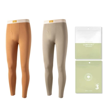 Muške termalne hlače od pamuka s antistatickim i antibakterijskim svojstvima, jednodjelne, 95–100% pamuka