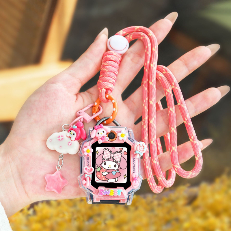 Bright child Kaitsekorpus kaelapaelaga Little Genius nutikellale — ühildu Z10, Q1S/D2/U5 ja Z8/Z9/Z6; kootud rihm; moekas stiil