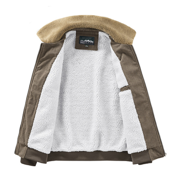 Jakna s reverom, zatvarač, kordurojna vanjska tkanina, zimsko debelog dizajna, poliester podstava