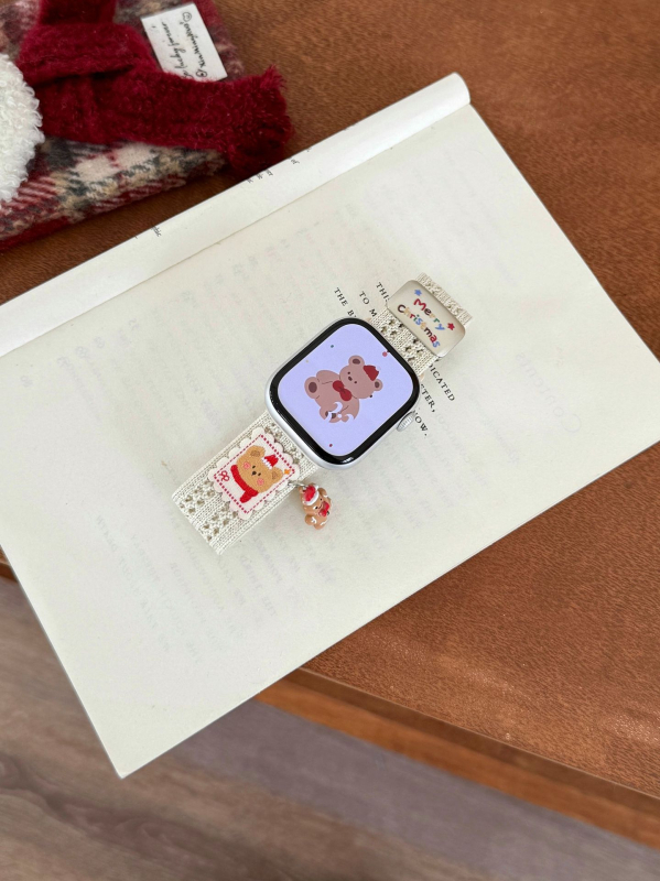 Nailonist kootud magnetkinnitusega Apple Watchi rihm, moekas stiil, kohandatavad liidese suurused.