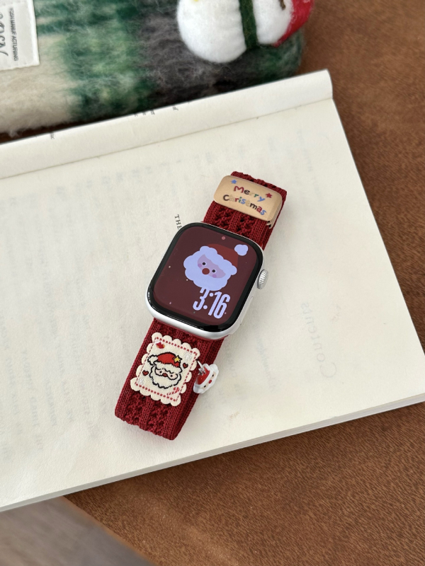 Nailonist kootud magnetkinnitusega Apple Watchi rihm, moekas stiil, kohandatavad liidese suurused.