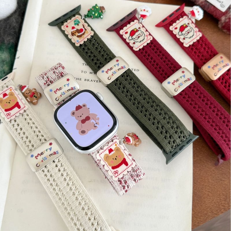 Nailonist kootud magnetkinnitusega Apple Watchi rihm, moekas stiil, kohandatavad liidese suurused.