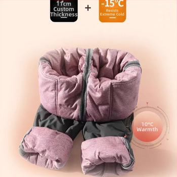 Naiste down püksid kõrge vöökoht, vaba lõikega harémistiil, nailonist väline kangas, valge pardiapu täidis, talvemudel 2025