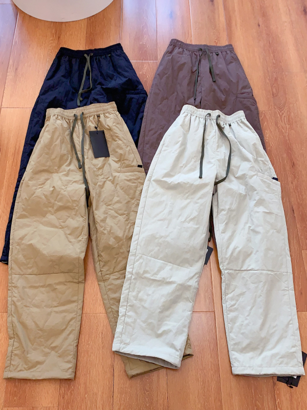 Ženske casual hlače ravnog kroja, visokim strukom, duljina 3/4, tkanina, jesen 2025