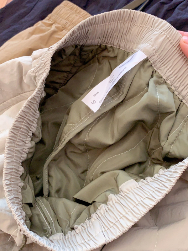 Ženske casual hlače ravnog kroja, visokim strukom, duljina 3/4, tkanina, jesen 2025