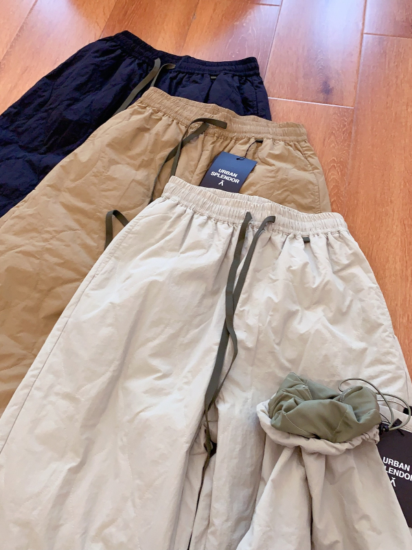 Ženske casual hlače ravnog kroja, visokim strukom, duljina 3/4, tkanina, jesen 2025