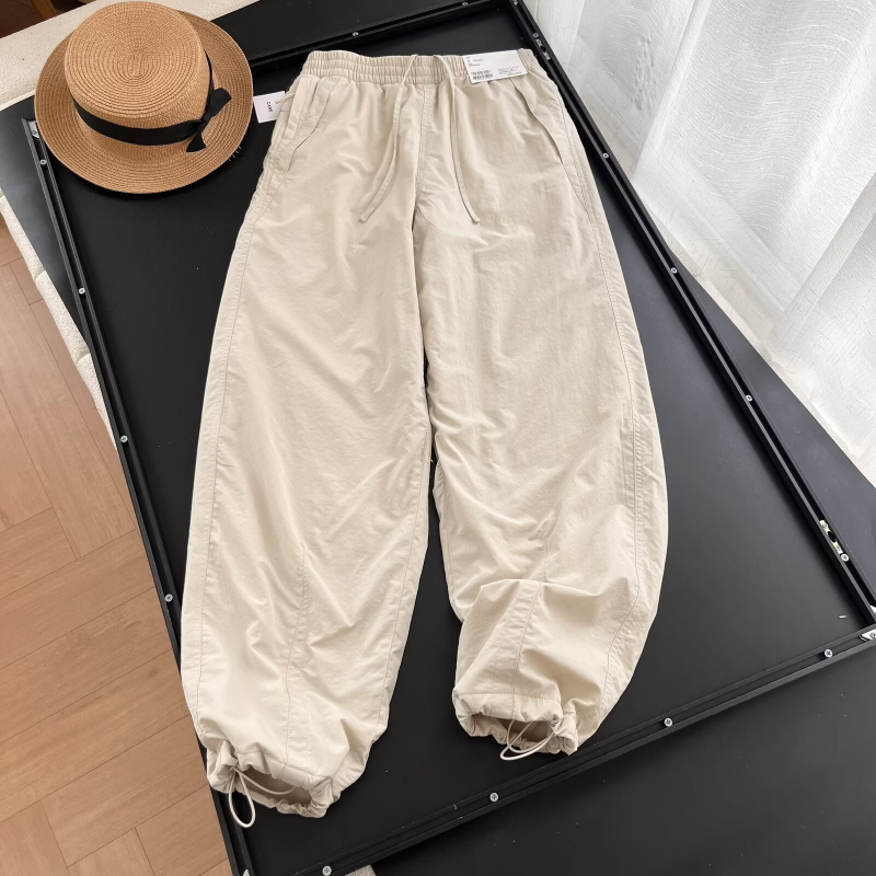 Ženske cargo hlače s flisom, tople i udobne, širok kroj, visok struk, debeli materijal