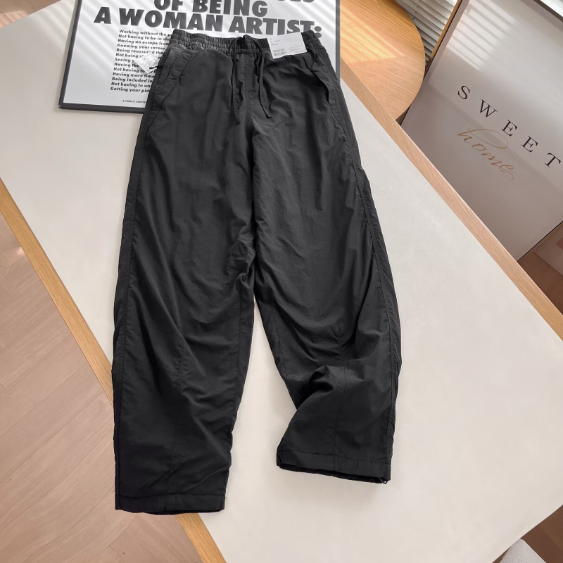 Ženske cargo hlače s flisom, tople i udobne, širok kroj, visok struk, debeli materijal