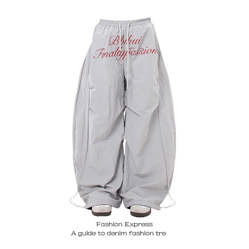 Szabad esésű pamutnadrág fleece béléssel, rövidített hosszúságú, street hipster stílus, 95% pamut tartalom