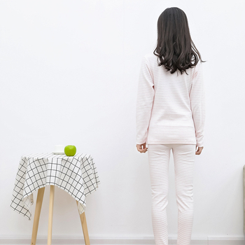 Māmiņu un zīdīšanas apģērbu komplekts, kokvilna, 95% kokvilna, garās piedurknes, piemērots ziemai, pavasarim un rudenim