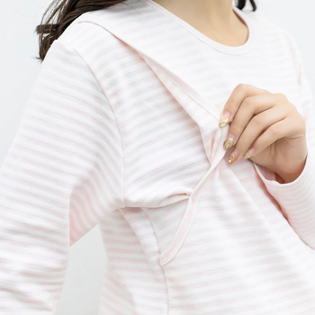 Māmiņu un zīdīšanas apģērbu komplekts, kokvilna, 95% kokvilna, garās piedurknes, piemērots ziemai, pavasarim un rudenim