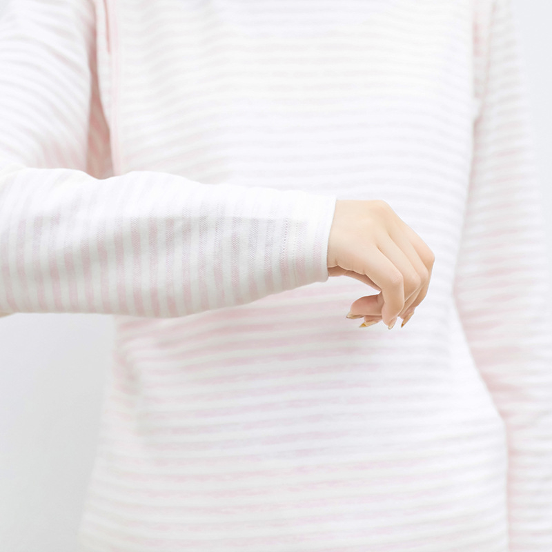 Māmiņu un zīdīšanas apģērbu komplekts, kokvilna, 95% kokvilna, garās piedurknes, piemērots ziemai, pavasarim un rudenim