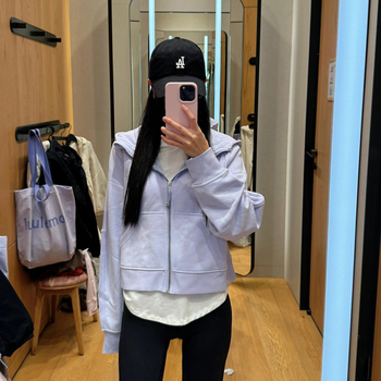 Ženski Scuba džemper s kapuljom i zipom, ultra širok kroj, fleece podstava, mješavina pamuka i poliestera