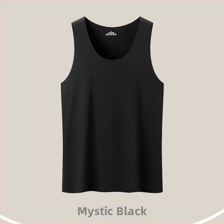 Vīriešu modal bez piedurknēm vestes ar Y līniju, apaļa kakla izgriezums, 90–95% modal audums, vidēja bieza, elpojoša, ikdienas stils