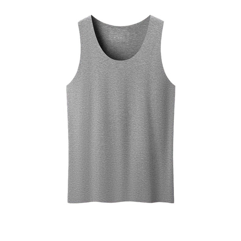 Meeste modal Y-liiniga bezvarruk vest, ümmarguse kaelusega, 90–95% modal kangas, keskmise paksusega, hingav igapäevane stiil