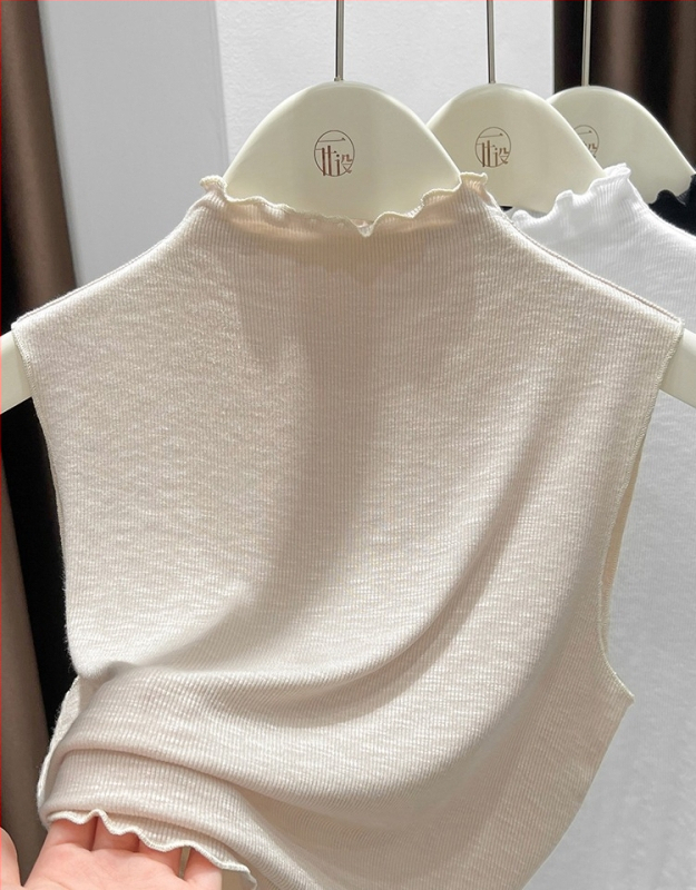 Moteriški megztinis be rankovių, siauras siluetas, trumpa ilga, riboto rašto audinys, viskozė 90–95% + elastanas <30%