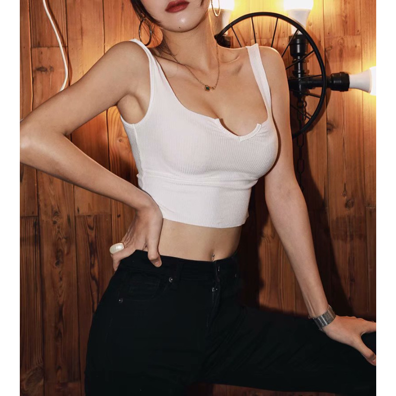 Tingxuan ženski top za jogu s križnim leđnim dijelom, poliester materijal, jesen 2024