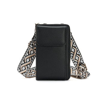 PU crossbody torba u gradskom stilu, vertikalni kvadratni oblik, zatvarač, unutarnje pretince: džep za telefon, džep za ID i laminirani džep sa zatvaračem