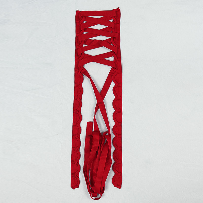 Set de curele pentru spatele rochiei de mireasă — satin, 90–95% spandex, set din trei piese finisat, croială slim, A-line