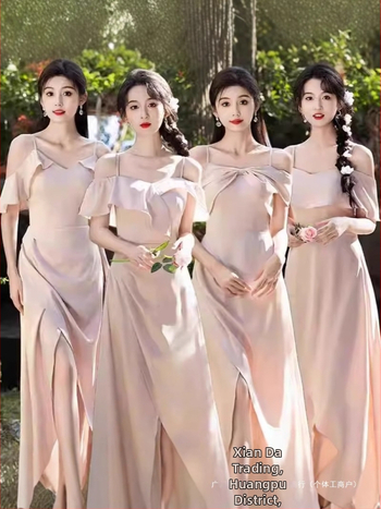 Līgavaines kleita ar augstu jostu, gara A līnija, dekolts uz vienu plecu ar dubultu apdari, princises stils