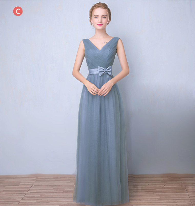 Kleita līgavas kumitei, A līnijas siluets, tīkla audums, gara kleita, pūkainas piedurknes, vidējā josta