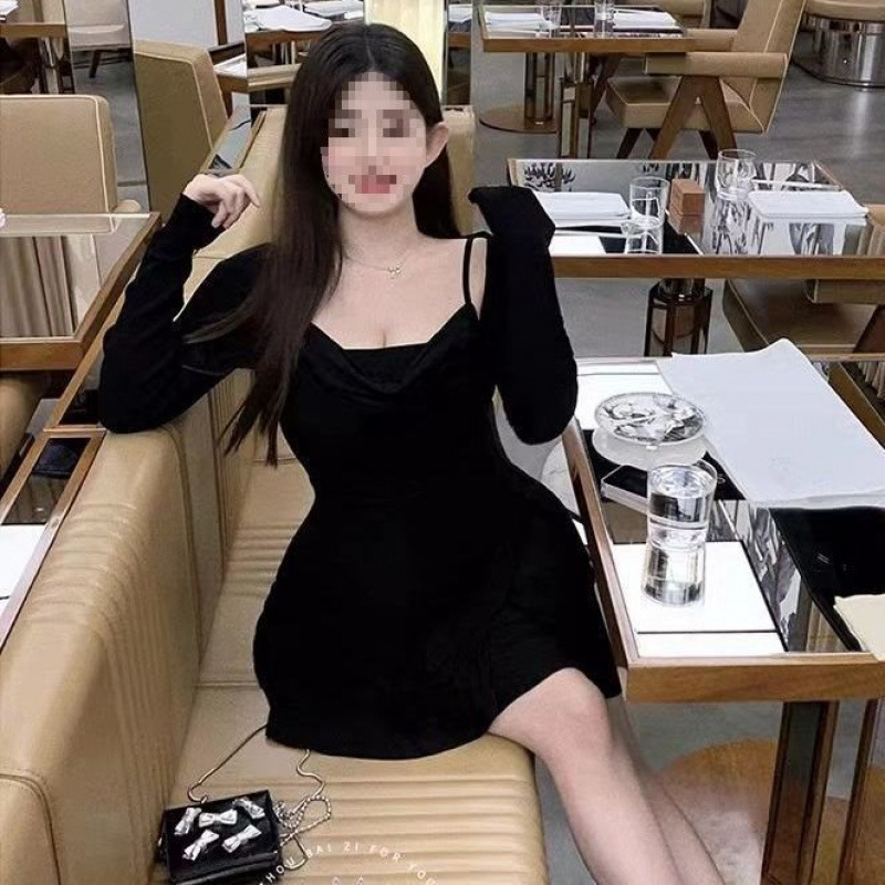 Divu daļu tīklu kleitas komplekts, bez piedurknēm, augsts viduklis, kakla izgriezums ar siksniņu, literāri-retro stils, pavasaris 2025