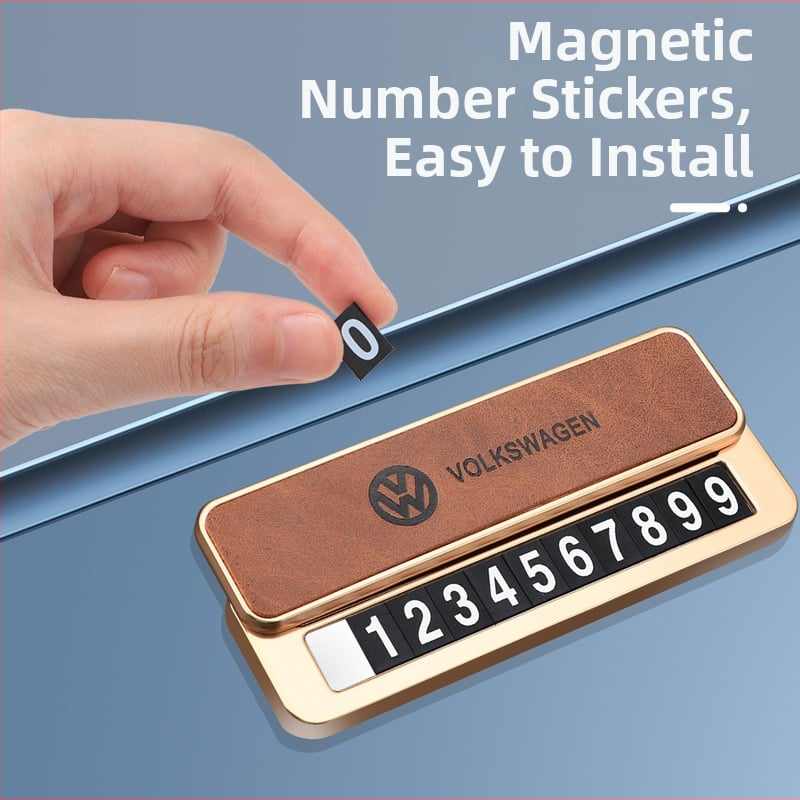 Nuoyue 001 Slēpta automašīnas stāvvietas plāksne ar logotipa drukāšanu