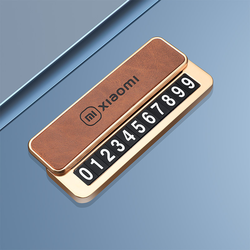 Nuoyue 001 Slēpta automašīnas stāvvietas plāksne ar logotipa drukāšanu