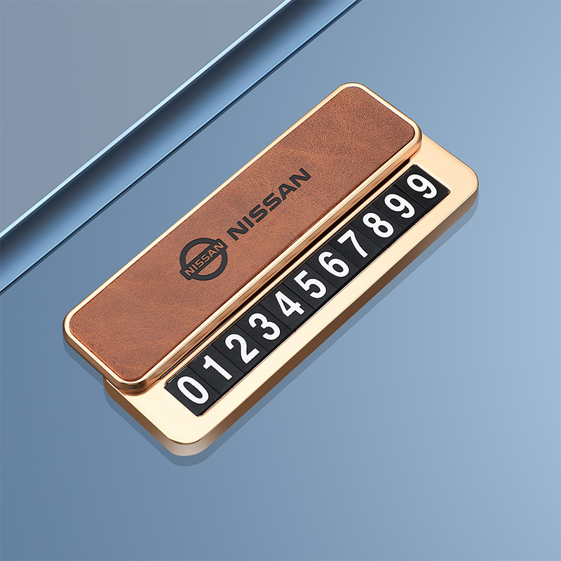 Nuoyue 001 Slēpta automašīnas stāvvietas plāksne ar logotipa drukāšanu