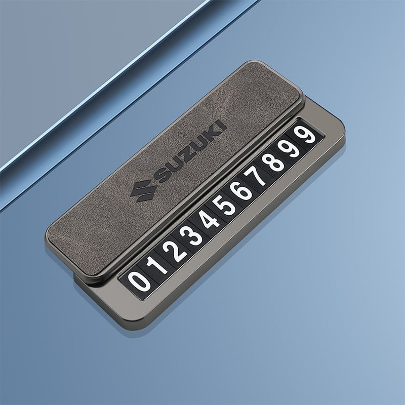 Nuoyue 001 Slēpta automašīnas stāvvietas plāksne ar logotipa drukāšanu