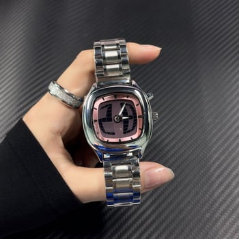 Millennium Retro ženski kvarcni sat s digitalnim dinamičkim prikazom, luksuzni nišni stil za parove